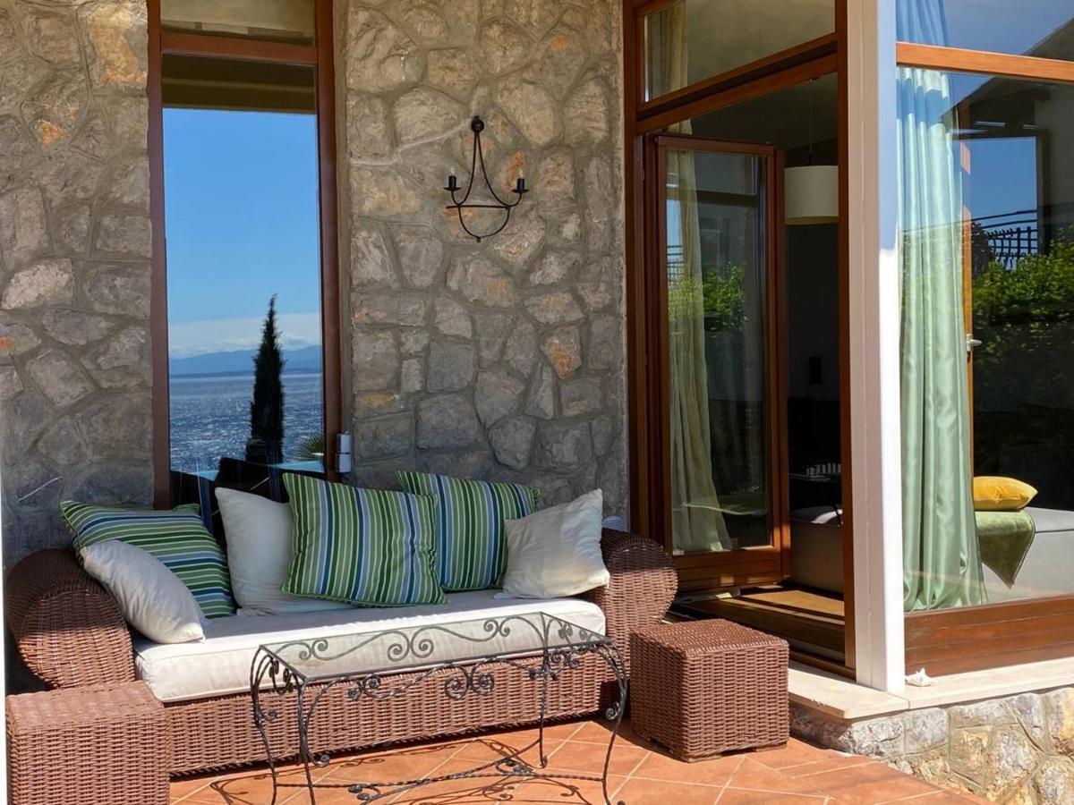 Villa Lovran - 150M To The Beach - Infinity Pool - Incredible Sea View - Fitness Room Экстерьер фото